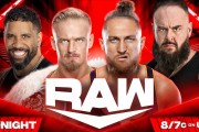 WWE RAW第1633期：杰·乌索，布朗斯图曼，伊利亚·德拉古诺夫和皮特·邓恩争夺洲际第一冠军