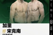 宋克南UFC285迎战爱尔兰新秀伊恩-加里